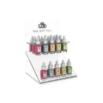 Nail Shot Bar Display acai, hand cream, body spray, care product, super food, sugar scrub, foot powder, foot lotion, nail cream, vegan, vegan beauty
