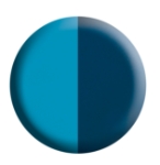 blue/turquoise - Thermo Colour Gel 